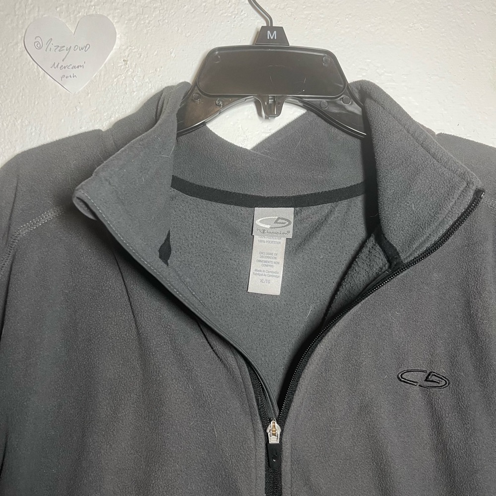 Champion Gray Zip-Up Jacket
